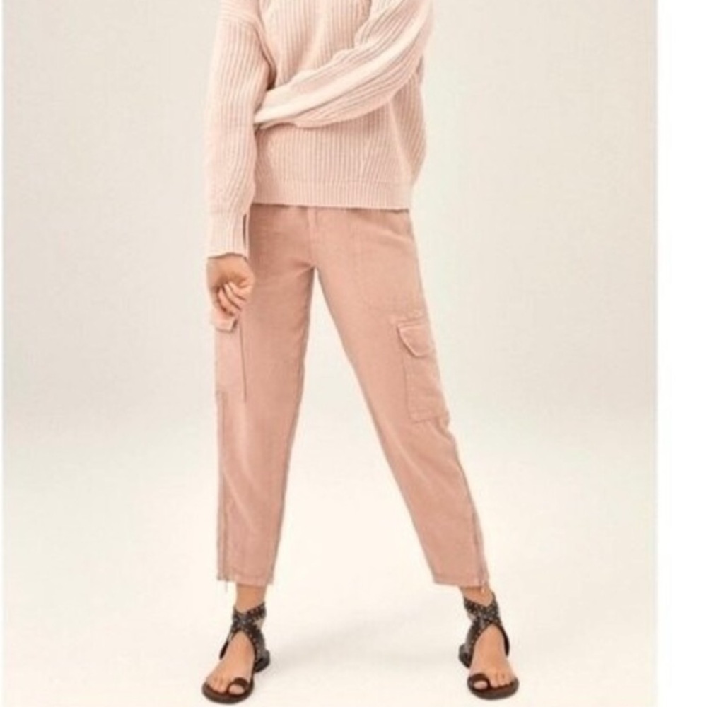 J. Jill Blush Linen Pants